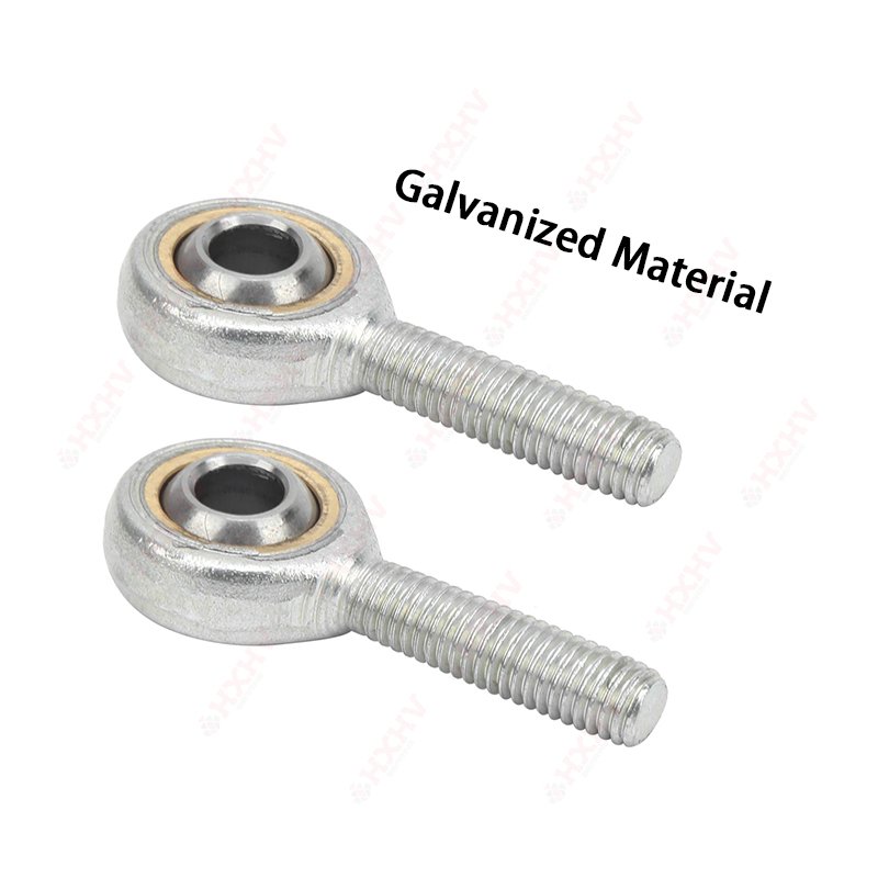 SAL8T/K SAL8TK SAL8T-K Male Left Threaded Chrome Steel Galvanized 8x24x54 mm HXHV Rod End Bearing