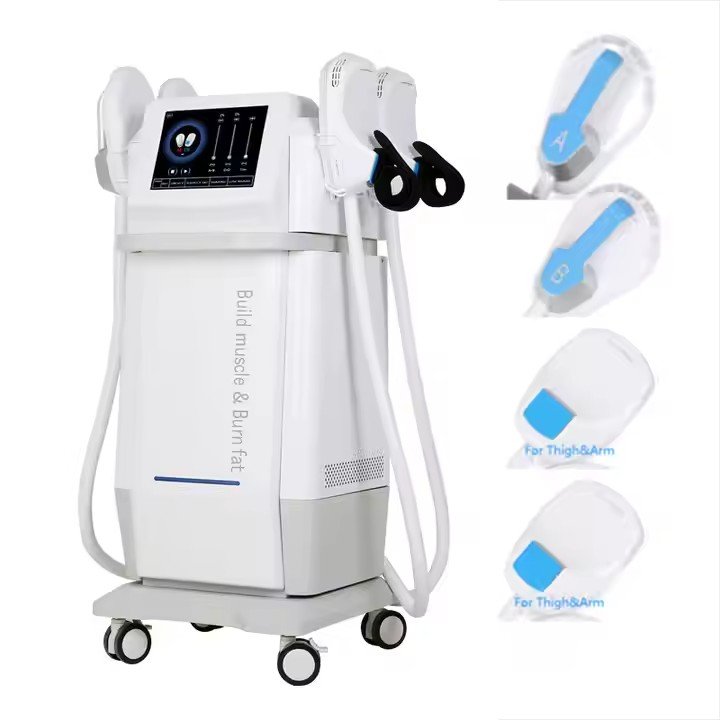 Newest Ems Slim Nova Body Sculpting Muscle Machine RF 4 Treatment Emslim Neo with RF Fat Burning Machine