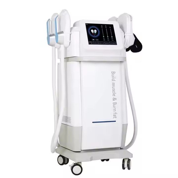 Newest Ems Slim Nova Body Sculpting Muscle Machine RF 4 Treatment Emslim Neo with RF Fat Burning Machine