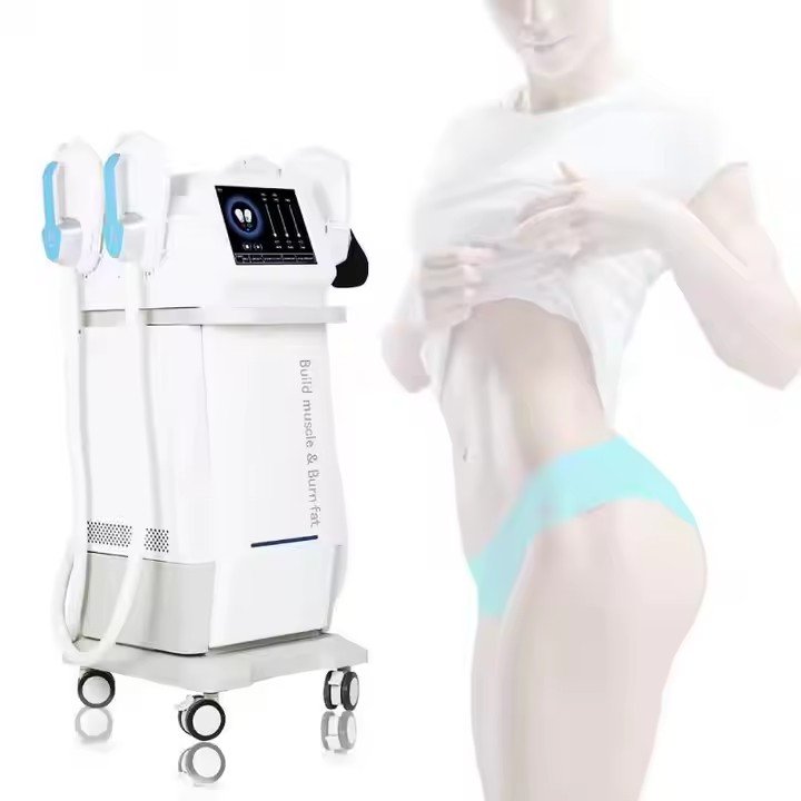 Newest Ems Slim Nova Body Sculpting Muscle Machine RF 4 Treatment Emslim Neo with RF Fat Burning Machine
