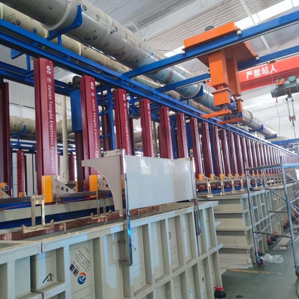 Tongda - Chrome Plating Line Electroplating Machine for Metal Electroplating Production Equipment