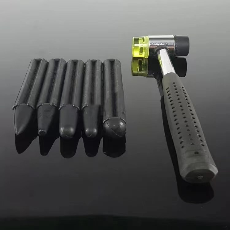 FUNISI Car Ding Dent Repair Rod Hook Line Board Painless Hail Removal Dent Puller Tool Dent