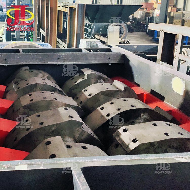 Newest Special Steel Iron Shredding Machine Car Body Recycling Machinery Double Shaft Metal Shredder