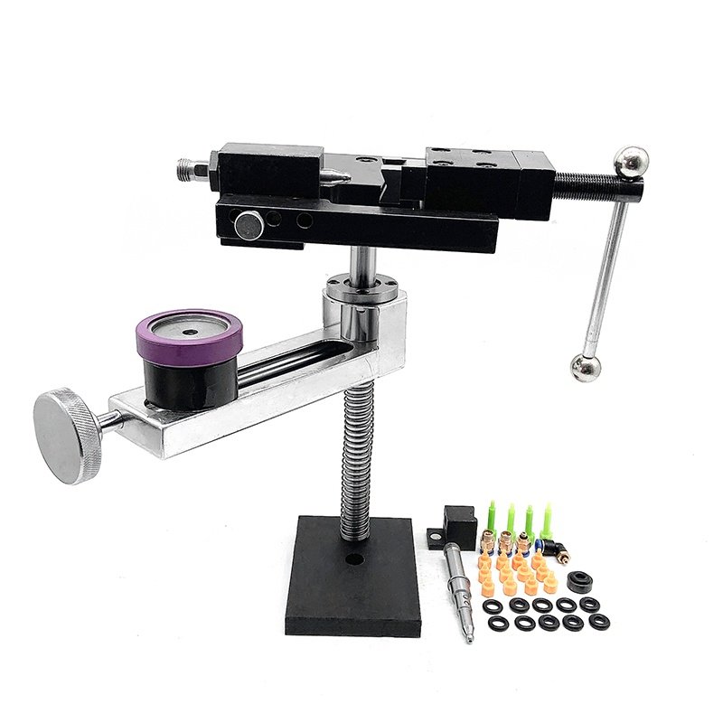 Hot Sale Aly CRN CRDI Common Rail Injector Clamp Bench Vise Disassembly Frame Test Repair Tool with Oil Collecting Function
