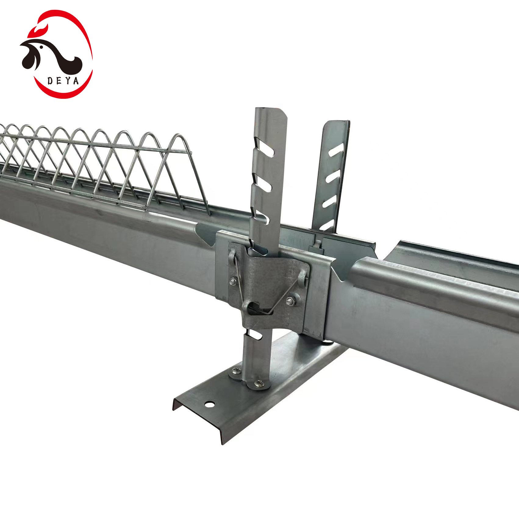 Small Capacity Henhouse Coop Farm Chicken Poultry Layer Broiler Breeder Farming Raising Growing Feed Chain Equipment System Line