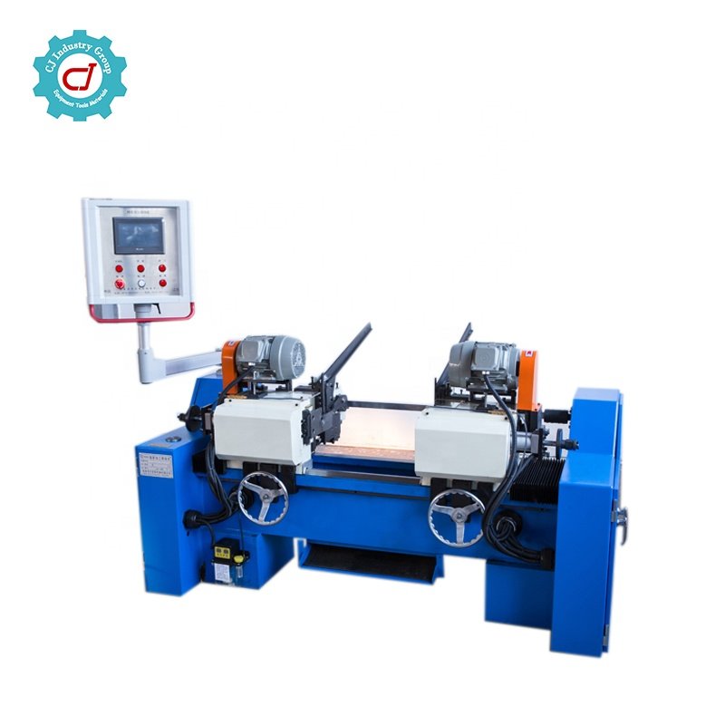 CNC Double Head Chamfering Machine with Automatic Feeding For Iron Rod Bar End Finishing