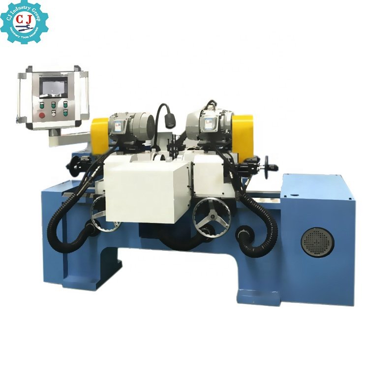 CNC Double Head Chamfering Machine with Automatic Feeding For Iron Rod Bar End Finishing
