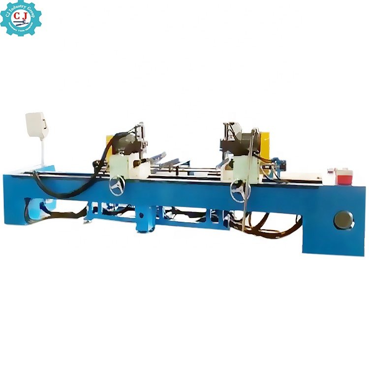 CNC Double Head Chamfering Machine with Automatic Feeding For Iron Rod Bar End Finishing