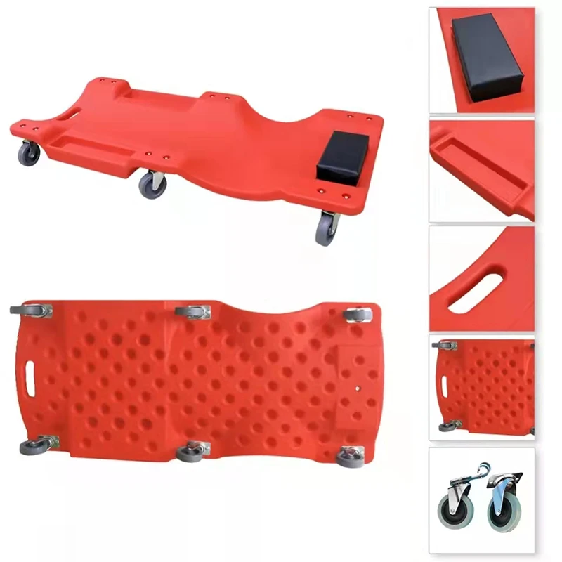 36-Inch LED Light Car Repair Board Vehicle Service Maintenance Tool with Skateboard Spare Parts Body Repair Equipment