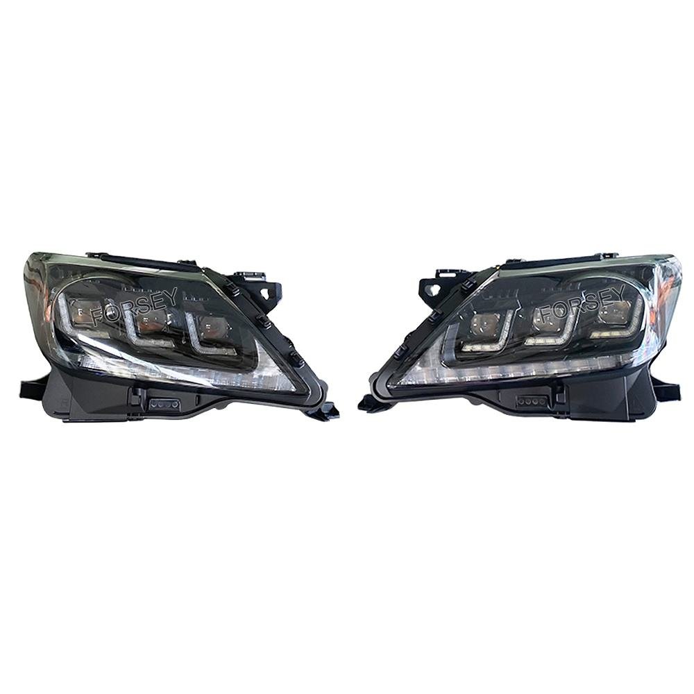 High-Equipped LED Turning Headlight for 2012 Lexus LX570 Day Running Light Car Accessories New Condition Body Kit Headlamp