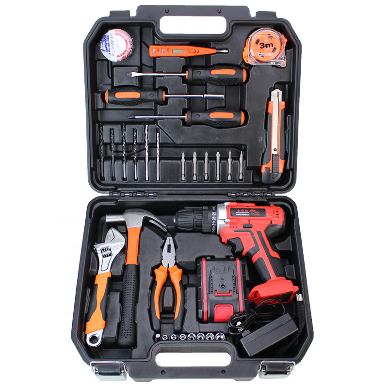 hardware tool box power wrenches electric drill electric screwdriver tools box