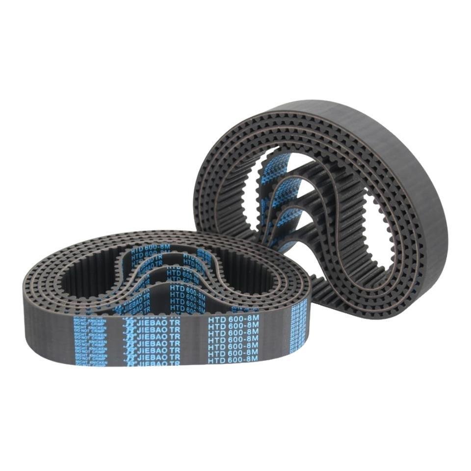 JIEBAO Synchronous Belt S2M/3M/5M/8M/14M/XL/H/T5/T10 Double-Sided Toothed Transmission Belt