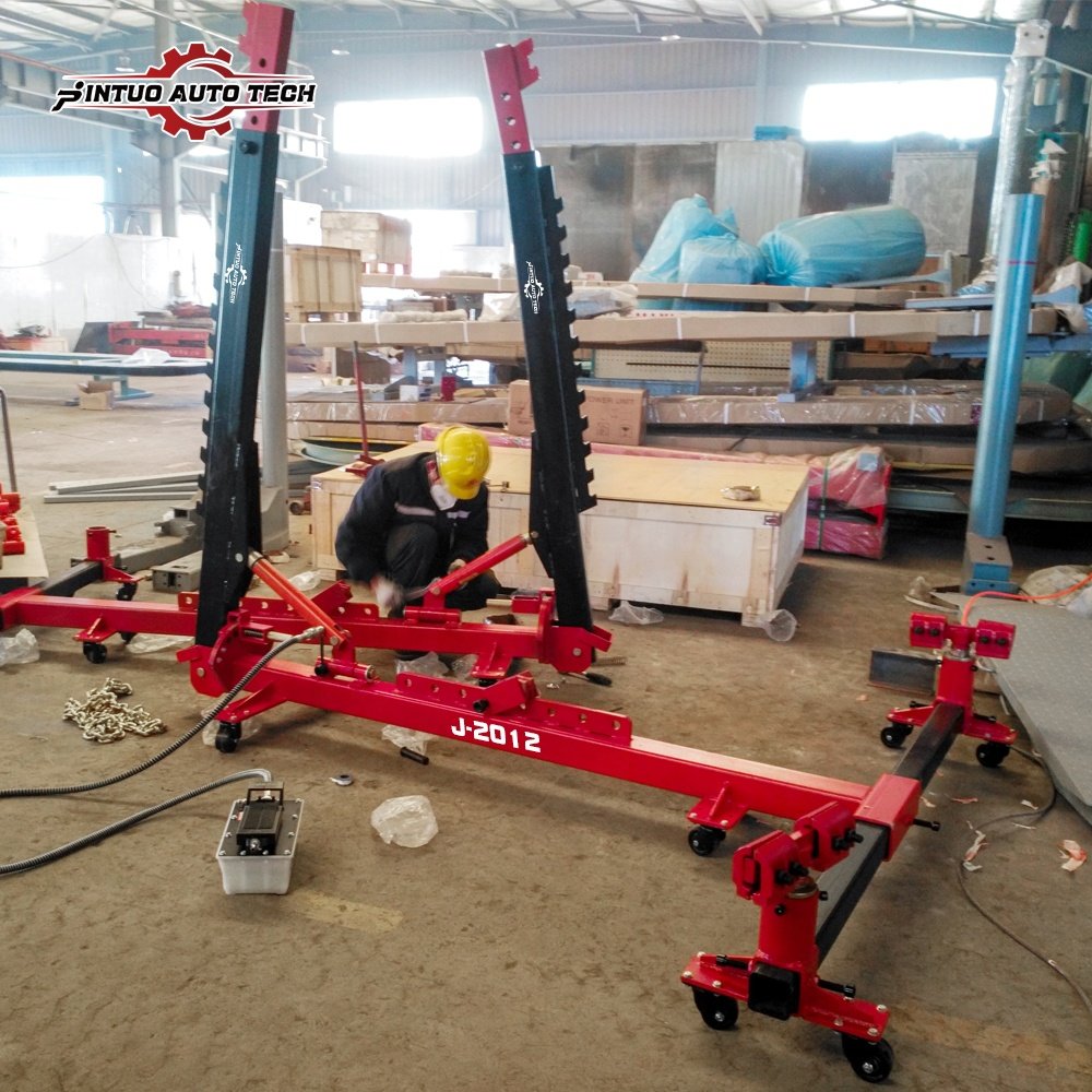 Jintuo Yantai Car Bench Portable Auto Body Chassis Straightener O Liner Straightening Frame Machine