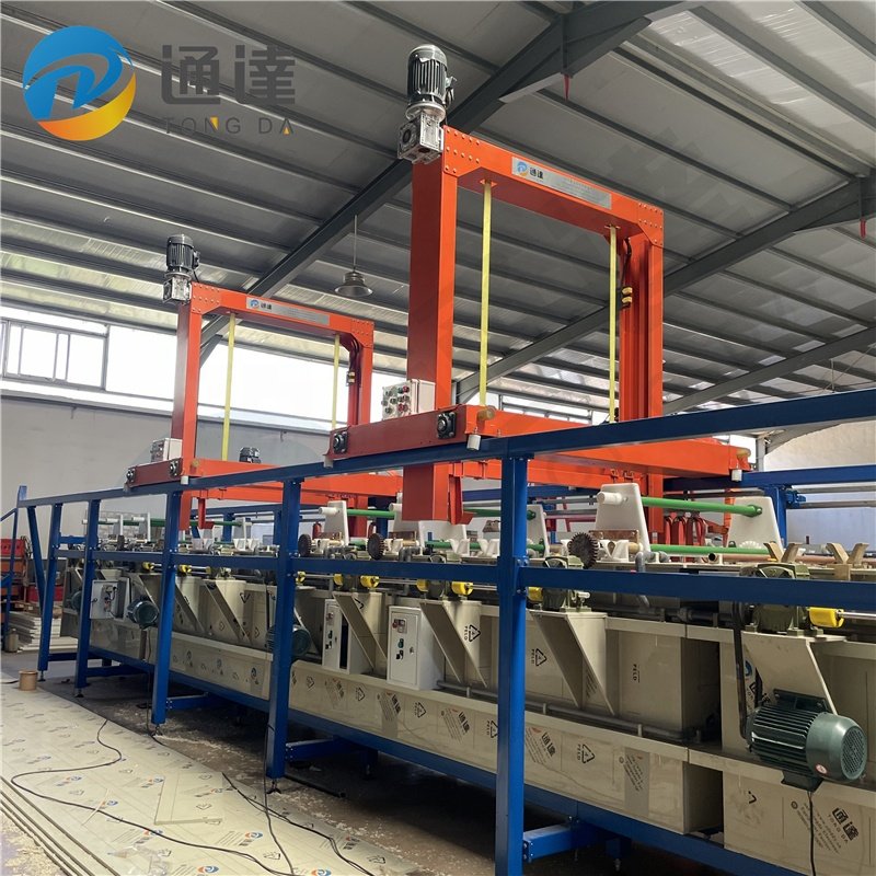 Tin Electro Plating Plants Steel Copper Plating Machine Zinc Plating Line