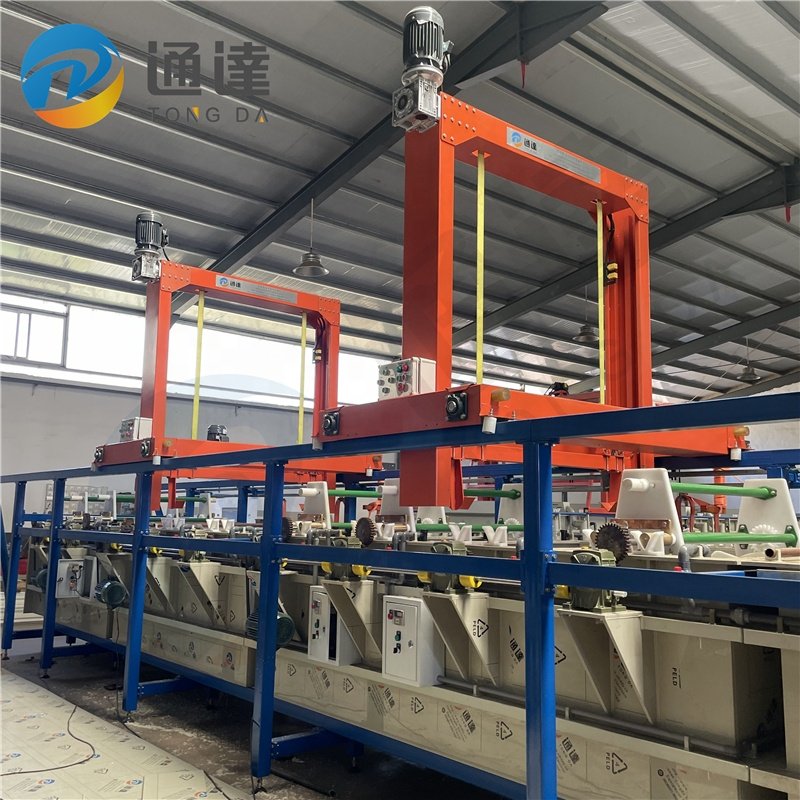 Tin Electro Plating Plants Steel Copper Plating Machine Zinc Plating Line