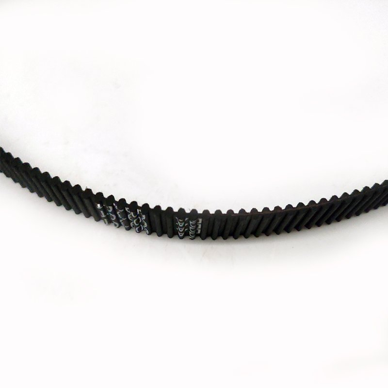 Industrial rubber synchronous dual tooth belt double sided teeth rubber timing belt