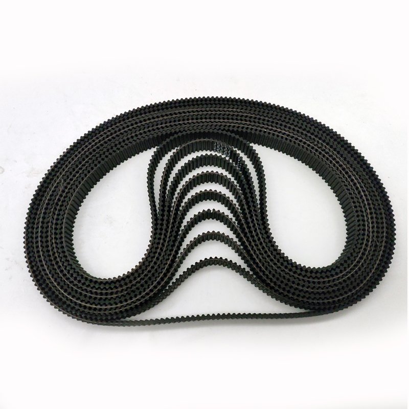 Industrial rubber synchronous dual tooth belt double sided teeth rubber timing belt