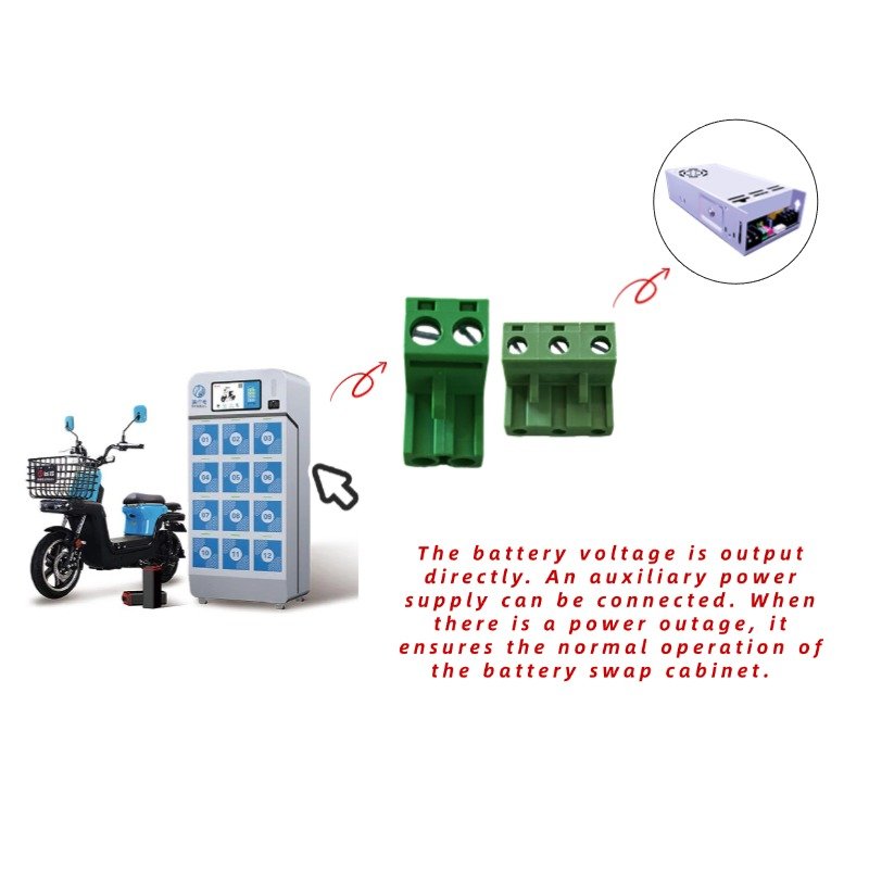 Change cabinet battery charger accessories Plug and unplug PCB terminal plug female terminal