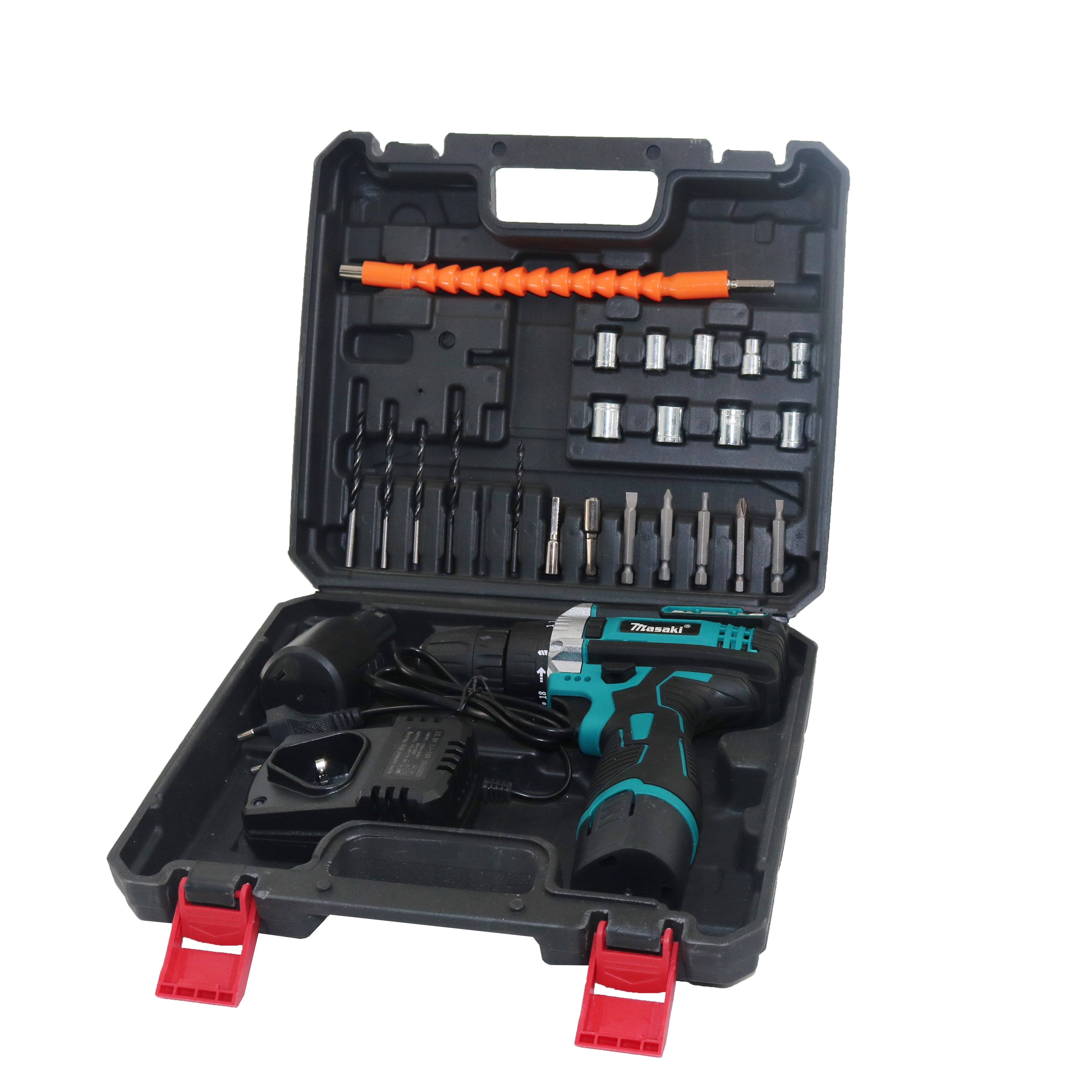 New 24 in 1 2000mAh Lithium Battery Rechargeable Multifunctional Wireress Electric Screwdriver with Hand Drill Tools set