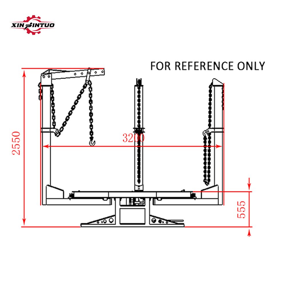 Xinjintuo Car Bench Chassis Straightener Auto Body Straightening Machine Shop Car Frame Machine for Collision Repair Equipment