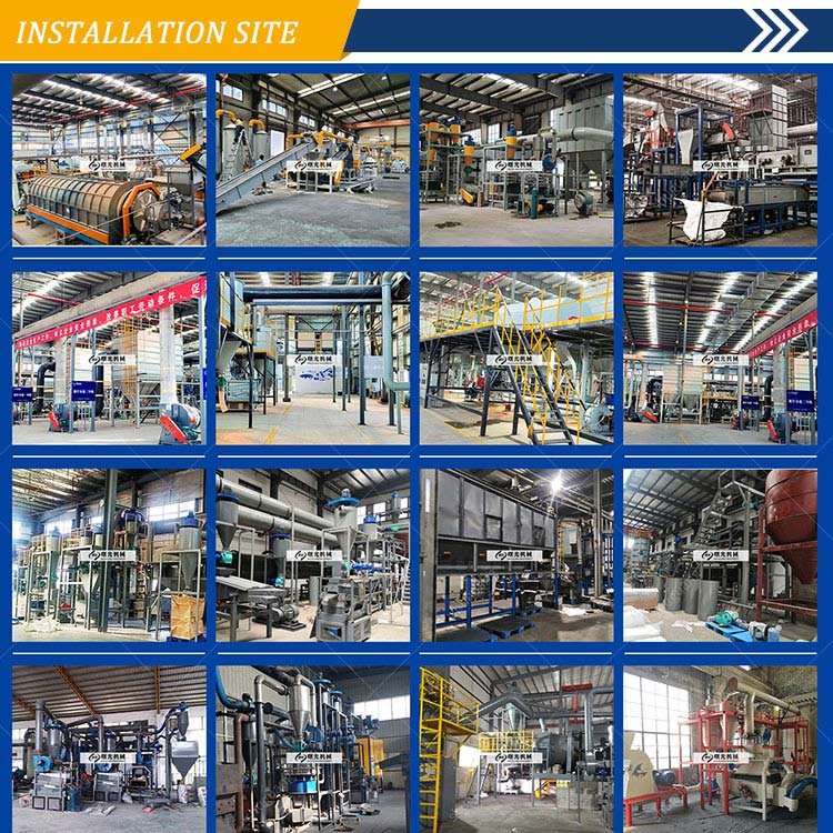 Full Auto Li Ion Battery Recycling Machine 500 Kg/h Ev Car Lithium Ion Battery Recycling Plant Car Battery Recycling Line