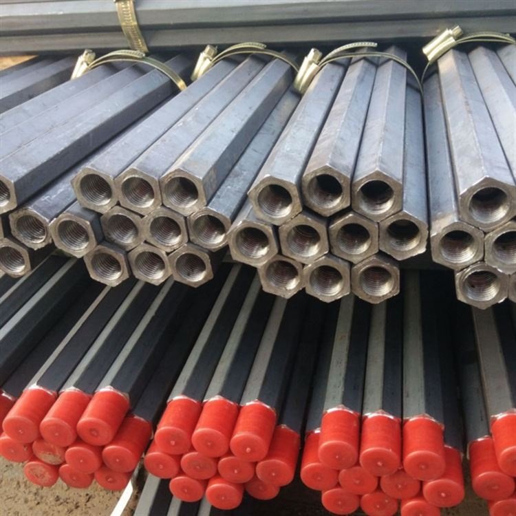 Drill Pipe Carbon Steel Forging Connecting Transmitting Power Drilling Tools Water Well Ore Mining Industries