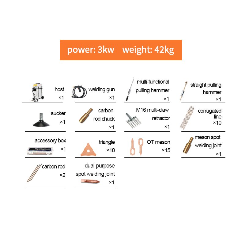 Multifunctional Digital Spotter Dent Pulling Repair Machine with Luxury Workbench 110V/220V/380V OEM ODM
