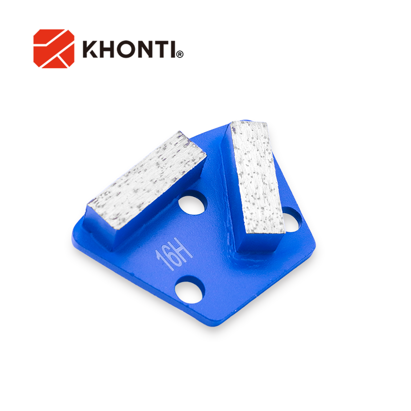 Trapezoid Double Bars Rectangle Segment Grit 30 Medium Bond Diamond Grinding Plate Diamond Tools