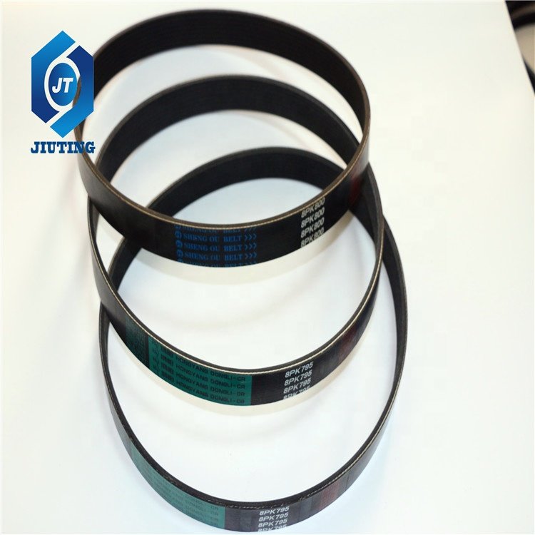 Auto Parts Fan Belt 6PK 10 PK 8PK Belt V Ribbed Belts