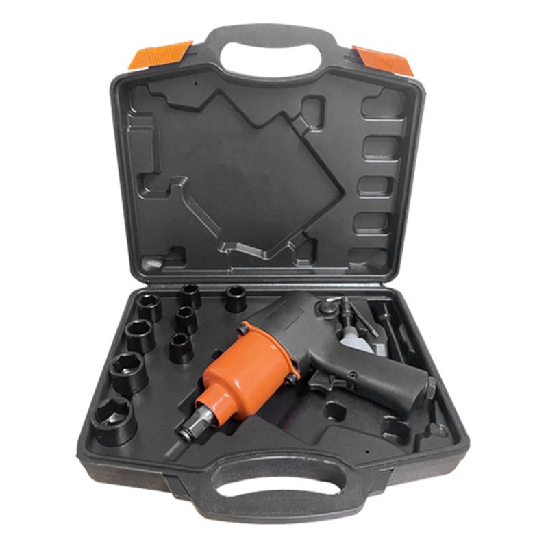 13PCS Pneumatic Wrenches Tool Set Air Impact Socket Set Torque Wrench Kit Pneumatic Tools Kit Air Socket Wrench Set