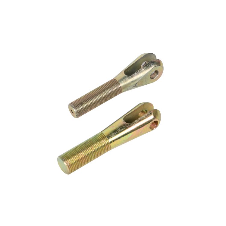 Clevis joints Rod End 5/8-18 RH With 3/8'' Bore Suspension CR6-10 Steel Clevis Zinc