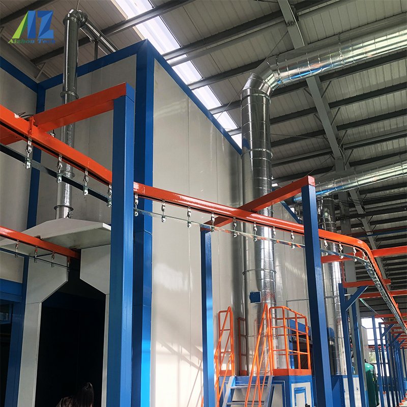 Auto Brake Pads Powder Coating Paint Product Line
