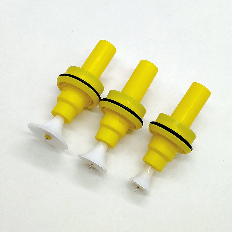 Factory Wholesale Spare Parts Manual Powder Spray Gun Shell Powder Coating Gun Body With a Round Spray Nozzle for PEM- X1