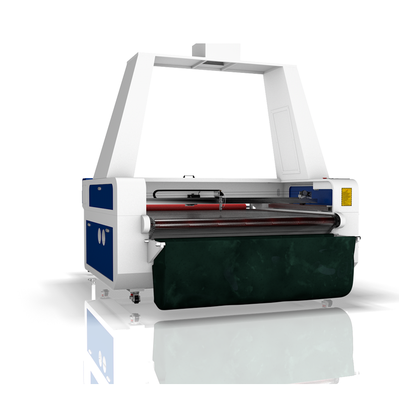 High CCD camera LM-1610 Co2 fabric laser engraving cutting machine for soft materials processing