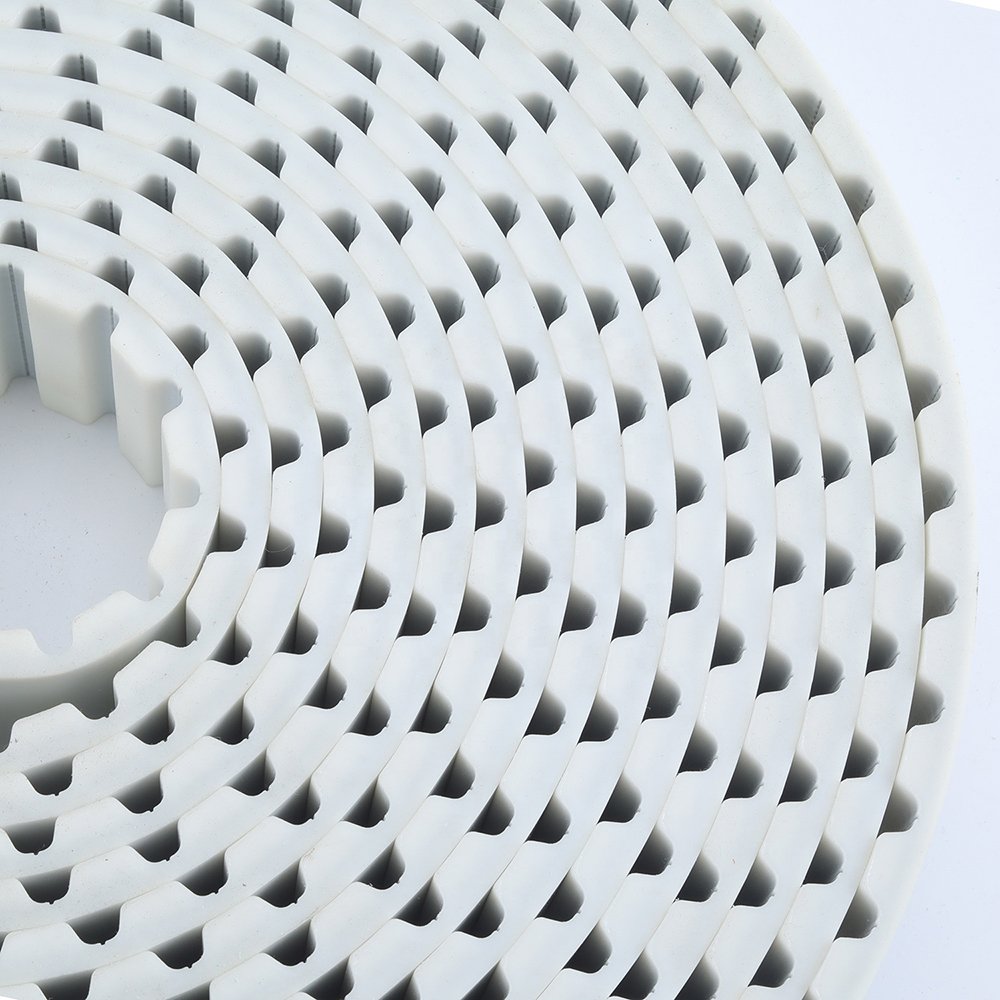 Factory price AT5 AT10 AT20 pu belt polyurethane timing belt with steel cords single sided tooth belt