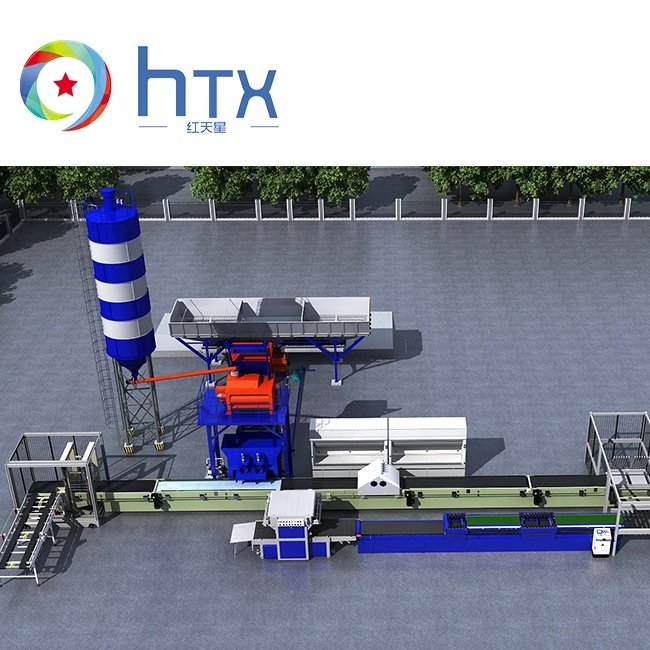 Factory Manufacture Fully Automatic Wet Cast Concrete Doser Machinery Paver Block Equipment with Demoulding