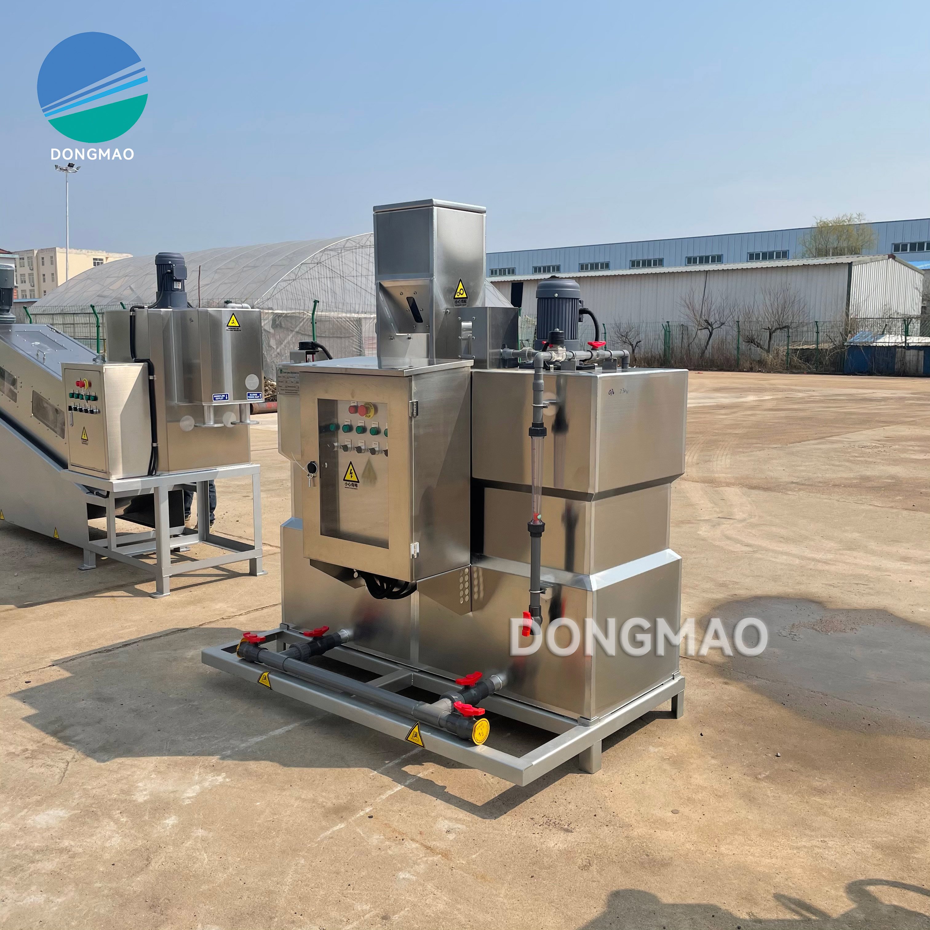 30 Stainless Steel and PP Material Auto Flocculant Dosing System Dosing Device Dry Powder Dosing Device for Sewage Treatment