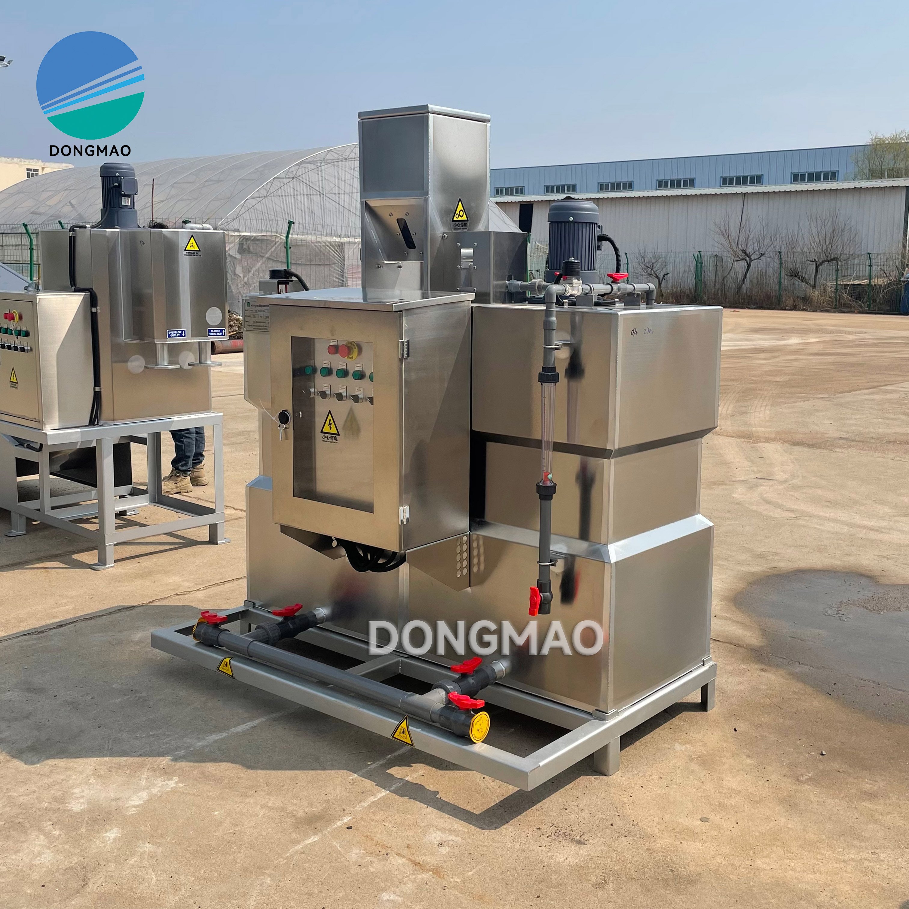30 Stainless Steel and PP Material Auto Flocculant Dosing System Dosing Device Dry Powder Dosing Device for Sewage Treatment
