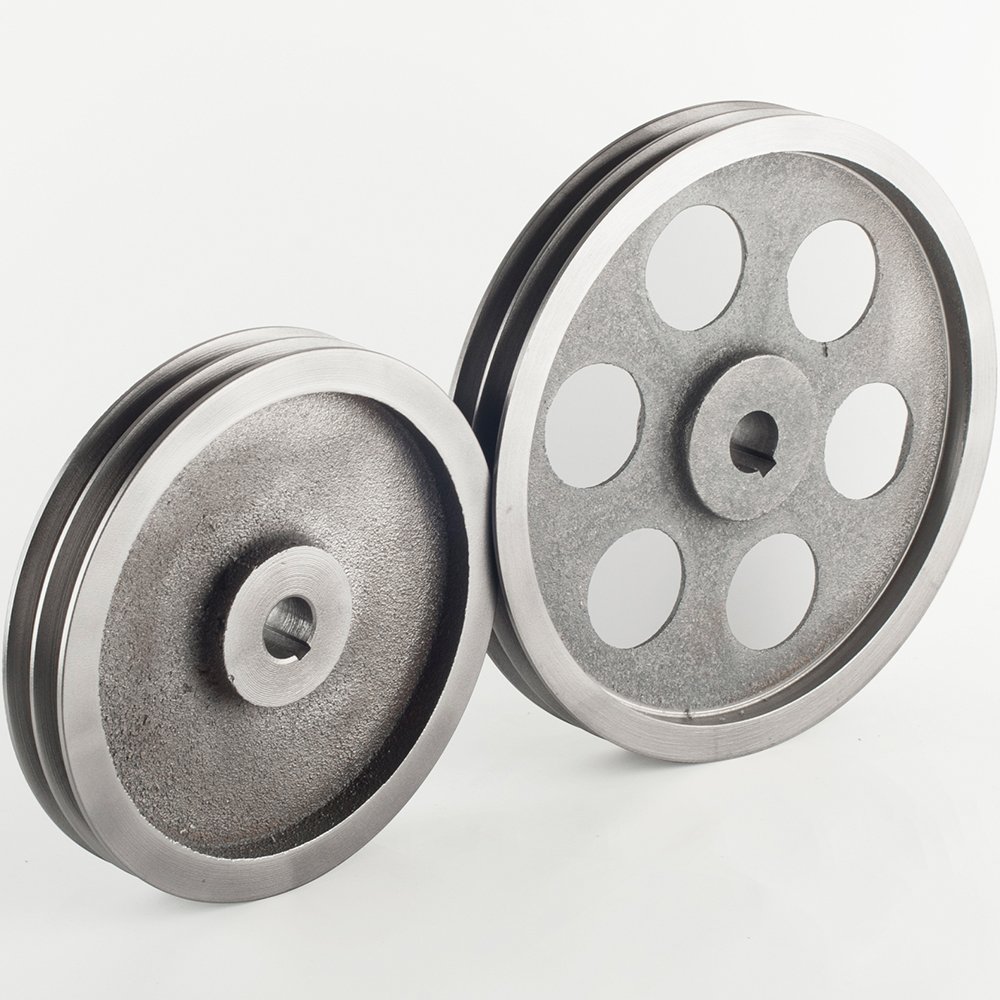 precision bore 1 groove Skeleton V-belt pulley / Sheave for transmission, diameter 80-150mm