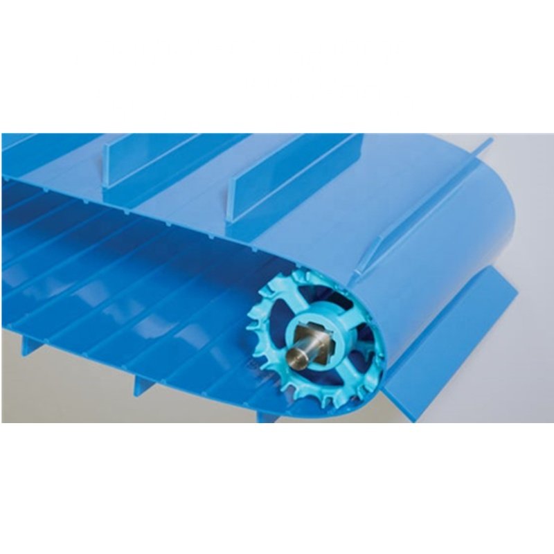 Antibacterial Easy to Clean Positive Drive Meat & Poultry Processing Belt Meat Conveyor Systems Food Processing Conveyor Systems