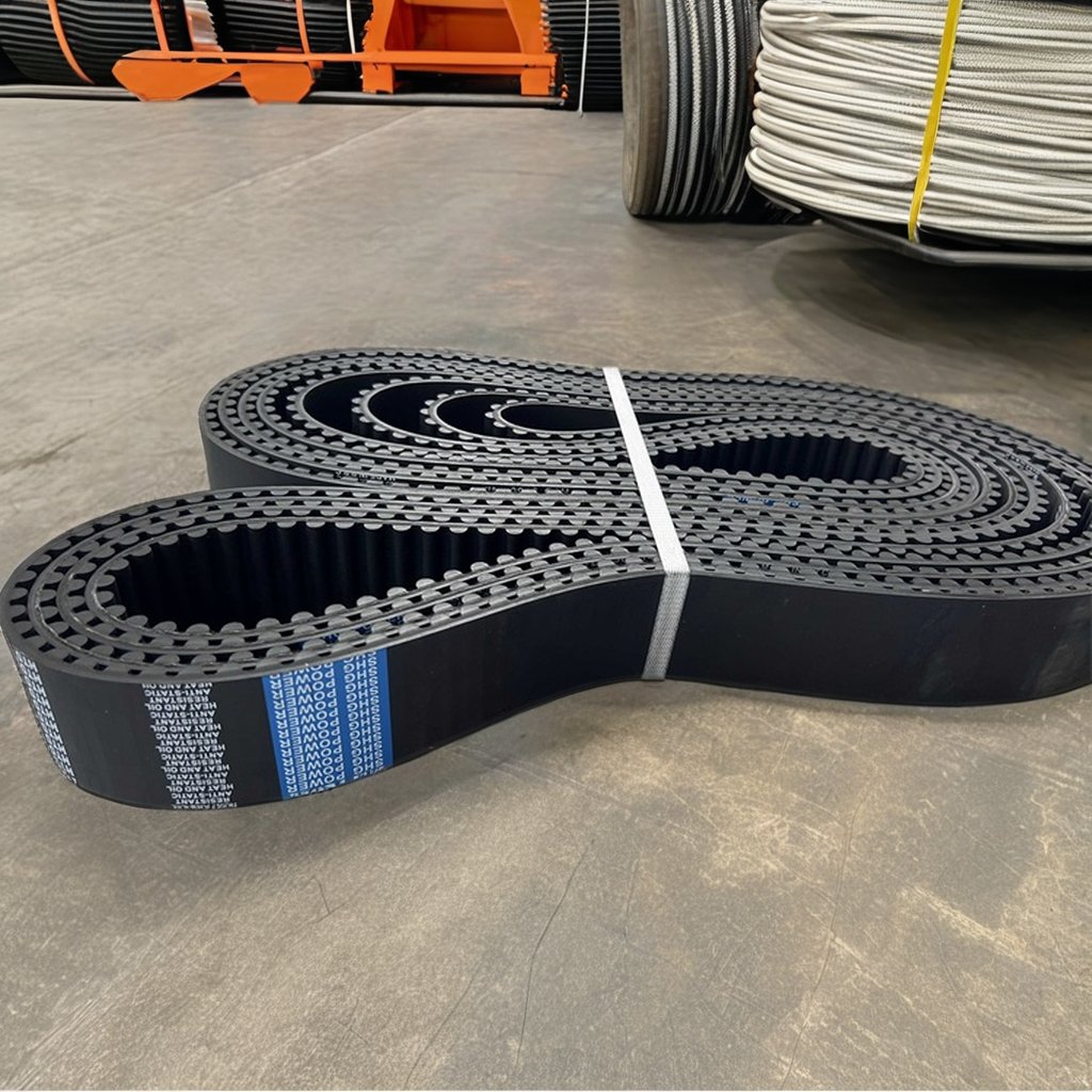 Classical Anti-Wearing Rubber Transmission V Belt Raw Edge Cogged V Belt
