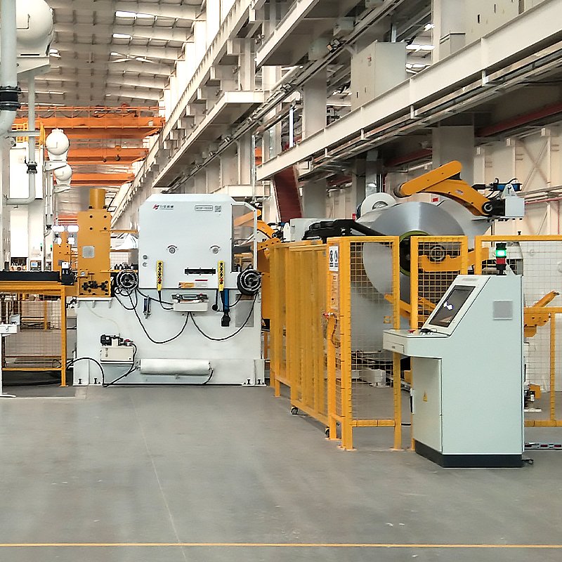 3 in 1 NC Servo Feeder Sheet Metal Press Feeder Combined Decoiler Straightener Feeder for Steel Coil Stamping Machines