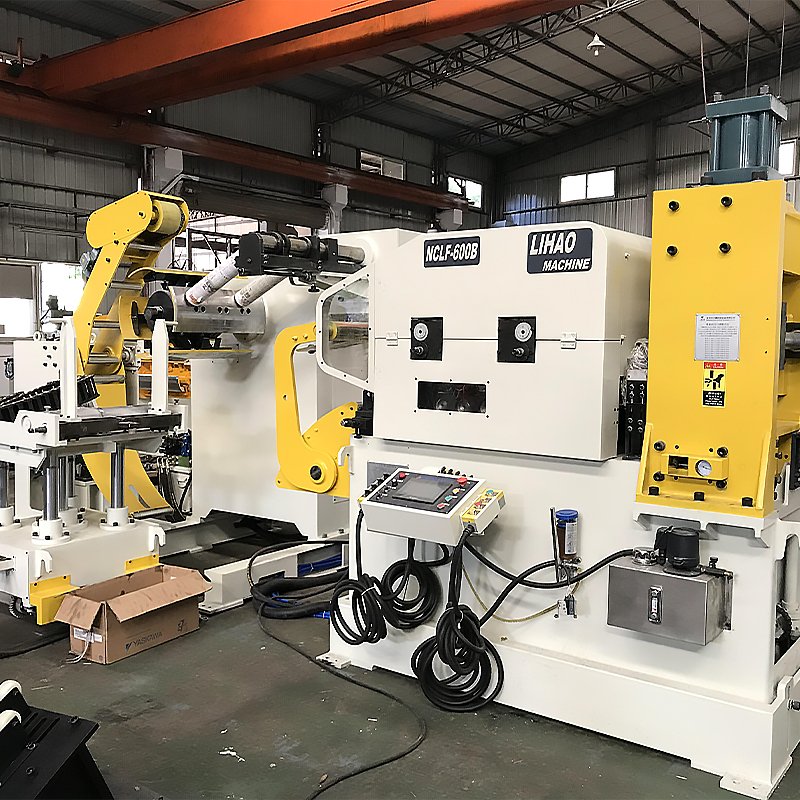 3 in 1 NC Servo Feeder Sheet Metal Press Feeder Combined Decoiler Straightener Feeder for Steel Coil Stamping Machines