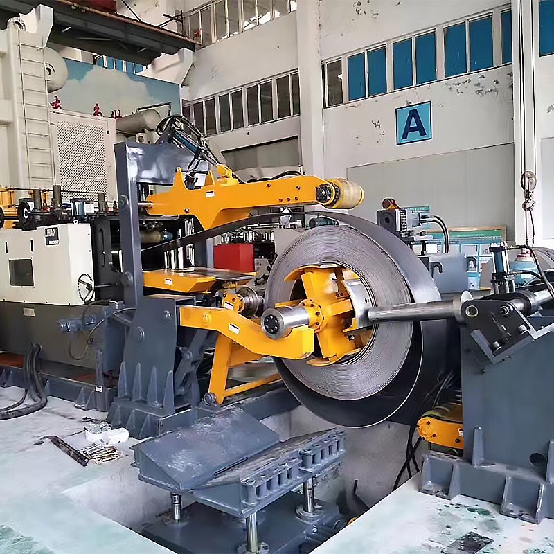 3 in 1 NC Servo Feeder Sheet Metal Press Feeder Combined Decoiler Straightener Feeder for Steel Coil Stamping Machines
