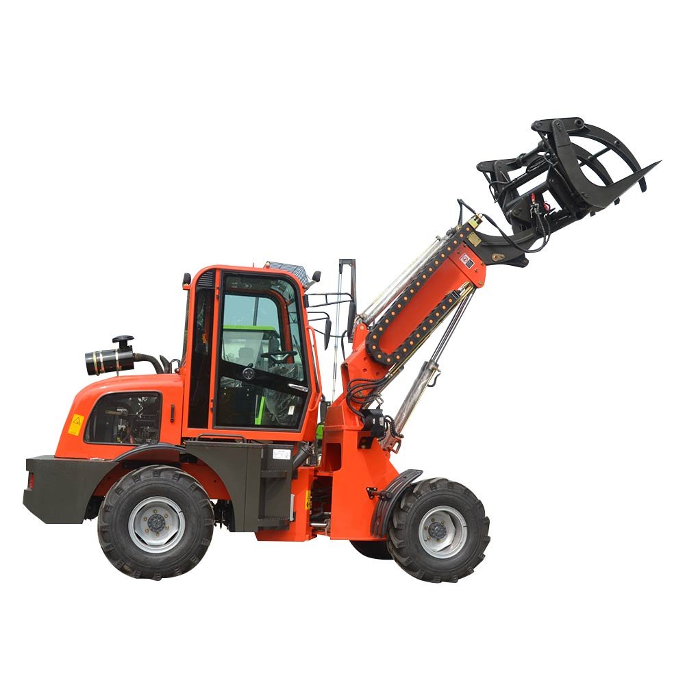 Factory Direct Export TL1500 telescopic mini loader hydraulic telescopic wheel loader
