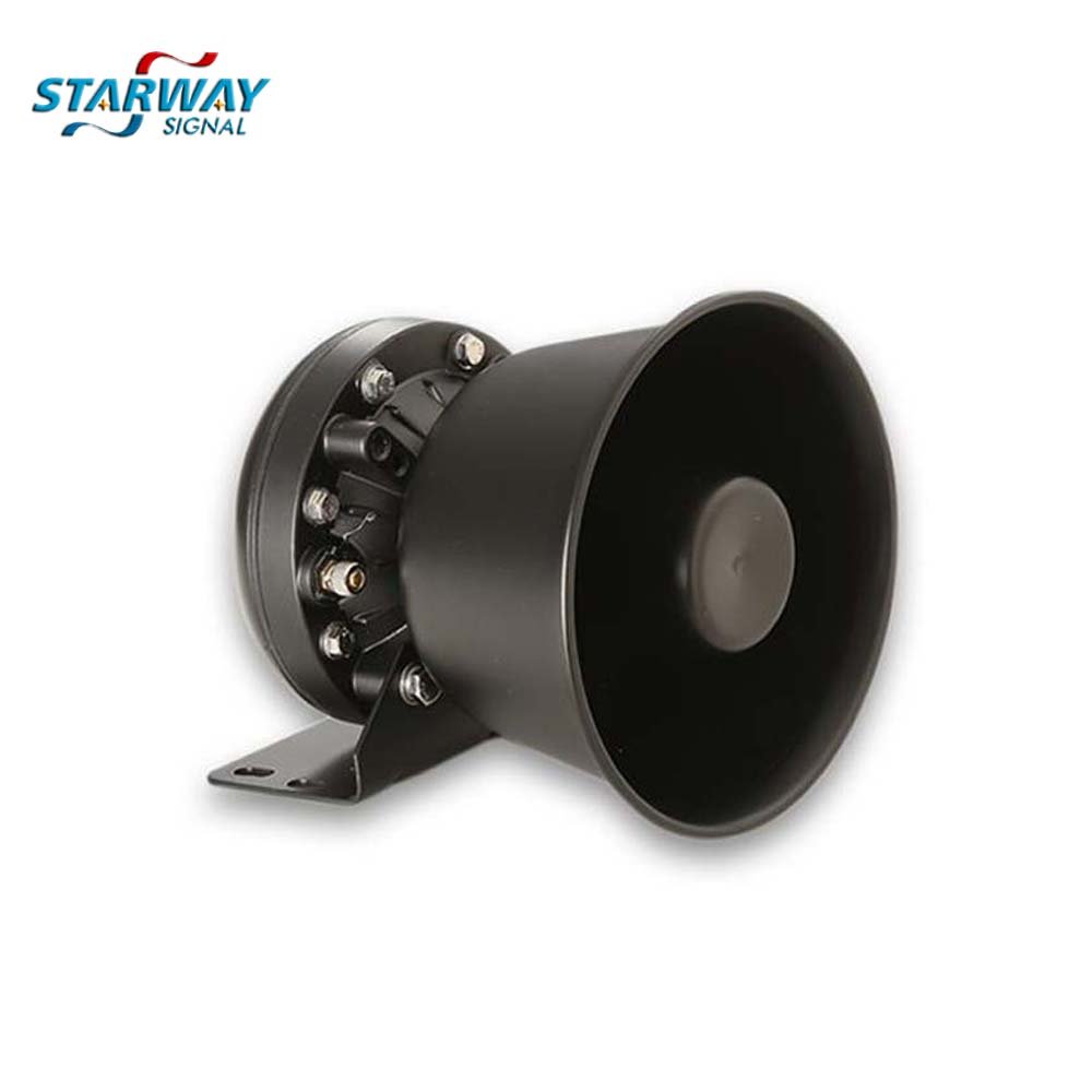 Starway Round 12V 100W Universal Ambulance Horn Siren Speaker 12v Sound Siren and Speaker signal Fire Truck Horn for Sale
