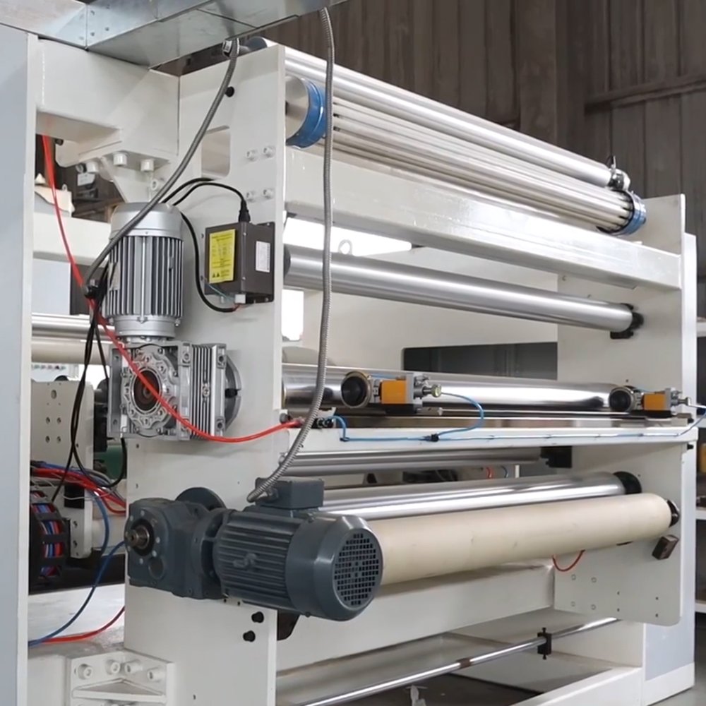 PE Add Calcium Carbonate Synthetic Stone Paper Production Line Stone Paper Making Machinery for Notebook