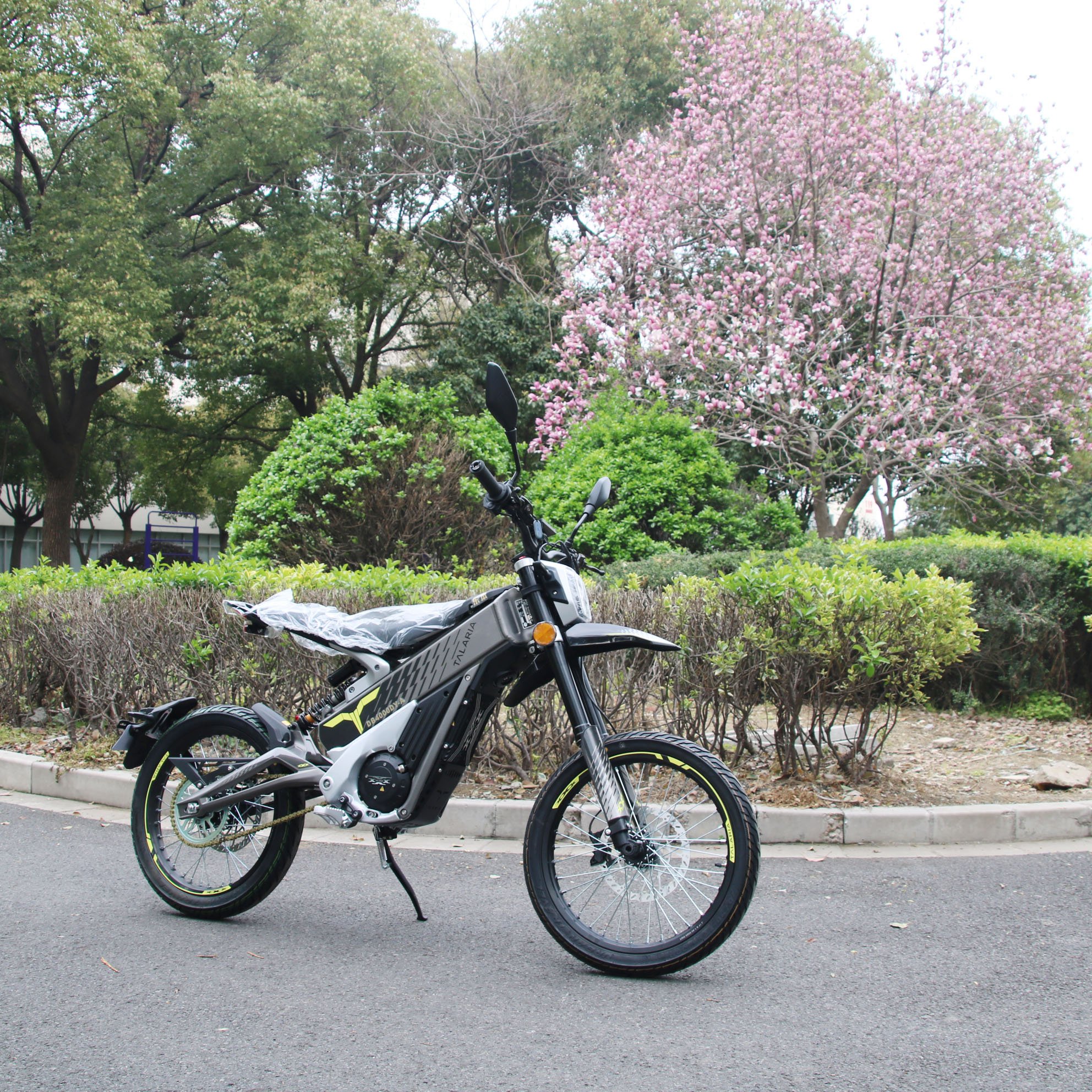 2024 New T alaria XXX 60V 40Ah T alaria X3 Electric Motorcycle Slivery Colors For Adults