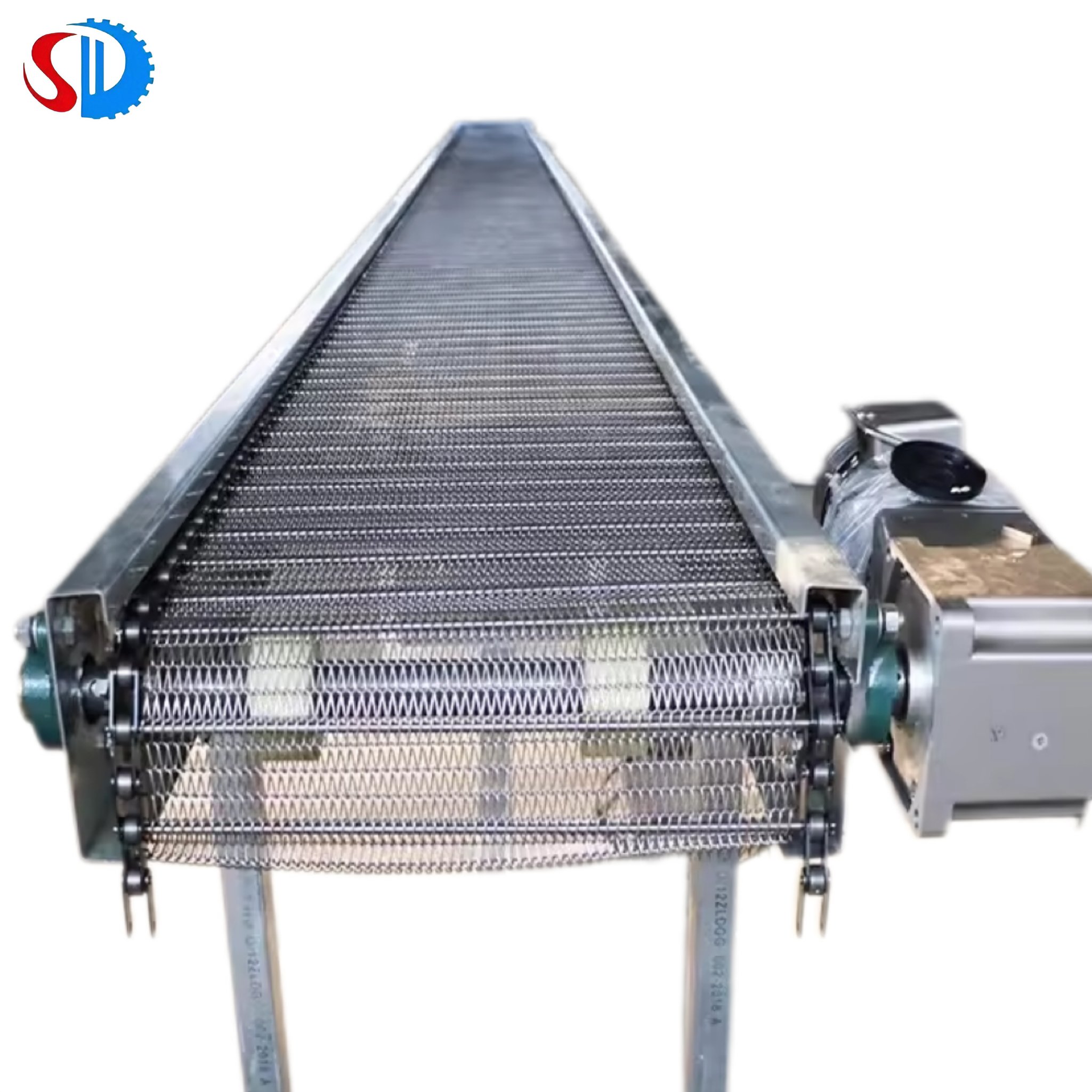 Food grade Stainless Steel Spiral Wire Mesh Conveyor Belt conveyors for transmission