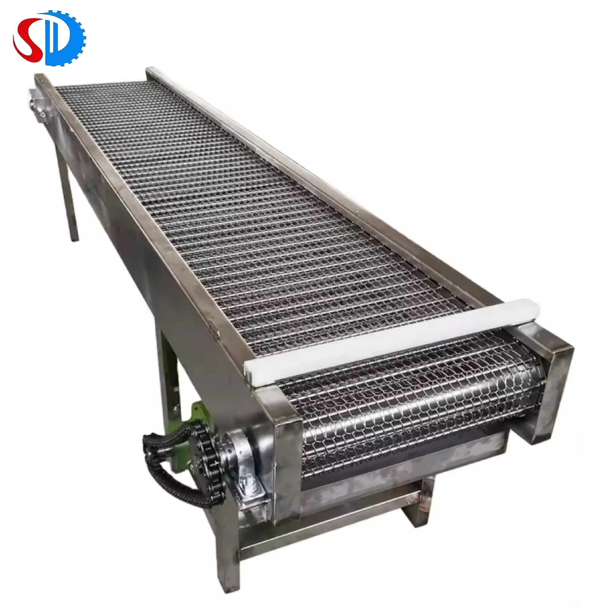 Food grade Stainless Steel Spiral Wire Mesh Conveyor Belt conveyors for transmission